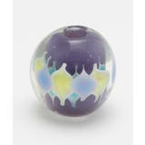 パープル | 【カヤ】トンボ玉2cm 花片 | アミナコレクション