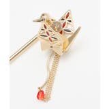 【カヤ】折り鶴 透け色かんざし | アミナコレクション  | 詳細画像5 