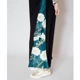 【カヤ】花版画八掛パンツ | アミナコレクション | 詳細画像13