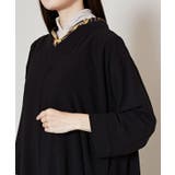 【カヤ】四季の冬装い八掛ワンピース | アミナコレクション  | 詳細画像17 