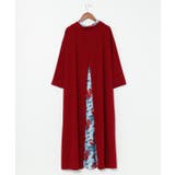 レッド | 【カヤ】四季の冬装い八掛ワンピース | アミナコレクション 