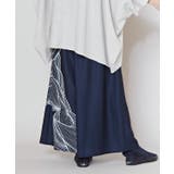 【カヤ】花流ワイドパンツ | アミナコレクション  | 詳細画像4 