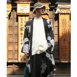 スミクロ | 【カヤ】紋どりメンズ羽織 | アミナコレクション