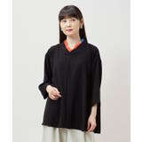 【カヤ】花盛り八掛トップス | アミナコレクション  | 詳細画像8 