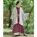 【カヤ】花盛り八掛ワンピース | アミナコレクション  | 詳細画像1 