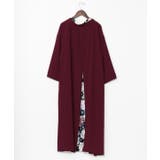 【カヤ】花盛り八掛ワンピース | アミナコレクション  | 詳細画像4 