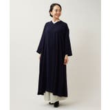 【カヤ】花盛り八掛ワンピース | アミナコレクション  | 詳細画像6 