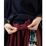 【カヤ】花盛り八掛袴風ワイドパンツ | アミナコレクション  | 詳細画像11 