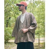 ブラウン | 【カヤ】秋暁WAYメンズ羽織 | アミナコレクション
