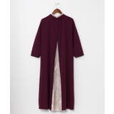 【カヤ】春霰八掛ワンピース | アミナコレクション  | 詳細画像5 