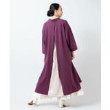 パープル | 【カヤ】春霰八掛ワンピース | アミナコレクション 