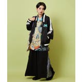 【カヤ】春霰八掛ワイドパンツ | アミナコレクション  | 詳細画像3 