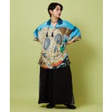 【カヤ】春霰八掛ワイドパンツ | アミナコレクション  | 詳細画像4 