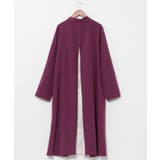 パープル | 【カヤ】春霰八掛コート | アミナコレクション