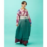 【カヤ】襞寄せ前掛けスカート | アミナコレクション | 詳細画像5