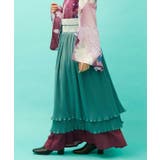 【カヤ】襞寄せ前掛けスカート | アミナコレクション | 詳細画像8