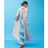 ライトパープル | 【カヤ】花時八掛ワンピース | アミナコレクション