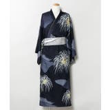 スミクロ | 【カヤ】夕涼メンズ二部式浴衣 | アミナコレクション