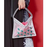 ホワイト×ピンク | 【カヤ】日の丸スーベニアバッグ 巾着ポーチ付き | チャイハネ