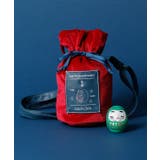 【カヤ】民芸ベロア巾着ミニショルダーバッグ | アミナコレクション | 詳細画像3