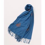 ブルー | 【カヤ】銀杏のストール | アミナコレクション 