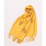 イエロー | 【カヤ】銀杏のストール | アミナコレクション 