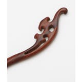 【カヤ】山水木彫り簪 | アミナコレクション  | 詳細画像9 