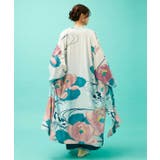 ホワイト | 【カヤ】【ＵＶカット加工】絢爛長羽織 | アミナコレクション 