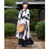 【カヤ】【UVカット加工】たゆたう金魚長羽織 | チャイハネ | 詳細画像1
