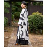 【カヤ】【UVカット加工】たゆたう金魚長羽織 | チャイハネ | 詳細画像2
