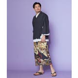 【カヤ】【ＵＶカット加工】爽涼メンズ羽織 | アミナコレクション | 詳細画像4 