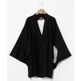 ブラック | 【カヤ】【ＵＶカット加工】爽涼メンズ羽織 | アミナコレクション