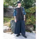 【カヤ】白波メンズシャツ | アミナコレクション | 詳細画像1 