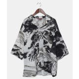 スミクロ | 【カヤ】白波メンズシャツ | アミナコレクション