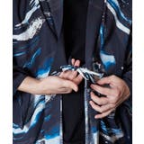 【カヤ】【UVカット加工】白波メンズ羽織 | アミナコレクション | 詳細画像12