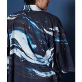 【カヤ】【UVカット加工】白波メンズ羽織 | アミナコレクション | 詳細画像16