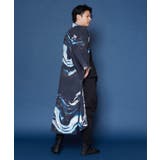【カヤ】【UVカット加工】白波メンズ羽織 | アミナコレクション | 詳細画像8