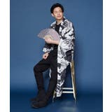 スミクロ | 【カヤ】【UVカット加工】白波メンズ羽織 | アミナコレクション