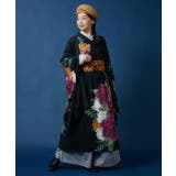 【カヤ】【ＵＶカット加工】花柳ならい羽織 | アミナコレクション  | 詳細画像1 