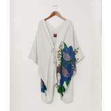 ホワイト | 【カヤ】【ＵＶカット加工】花柳ならい羽織 | アミナコレクション 