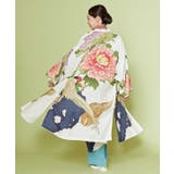 ホワイト | 【カヤ】【UVカット加工】花鳥羽織 | チャイハネ