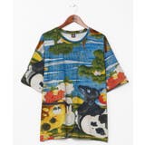 ライトブルー | 【カヤ】倭の絵Ｔシャツ | アミナコレクション