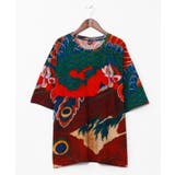 ブラウン | 【カヤ】倭の絵Ｔシャツ | アミナコレクション