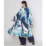 【カヤ】【UVカット加工】倭の絵メンズ羽織 | チャイハネ | 詳細画像13