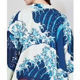 【カヤ】【UVカット加工】倭の絵メンズ羽織 | チャイハネ | 詳細画像17
