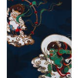 【カヤ】【UVカット加工】倭の絵メンズ羽織 | チャイハネ | 詳細画像31