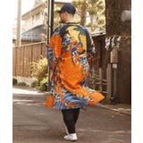 【カヤ】【UVカット加工】着る、NIPPON ART 倭の絵メンズ羽織 | アミナコレクション | 詳細画像47 