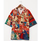 ピンク | 【カヤ】倭の絵シャツ《Mサイズ》 | アミナコレクション
