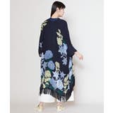 ダークグレー | 【カヤ】【UVカット加工】花錦羽織 | アミナコレクション 