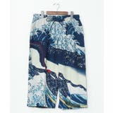 ネイビー | 【カヤ】倭の絵メンズパンツ | アミナコレクション 